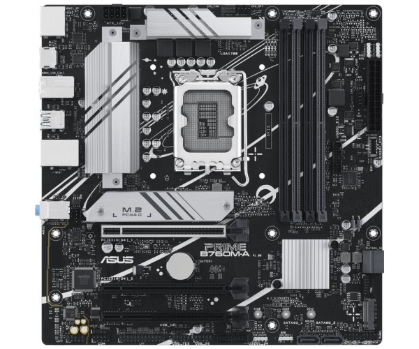 Материнська плата Asus Prime B760M-A-CSM Socket 1700, фото №2