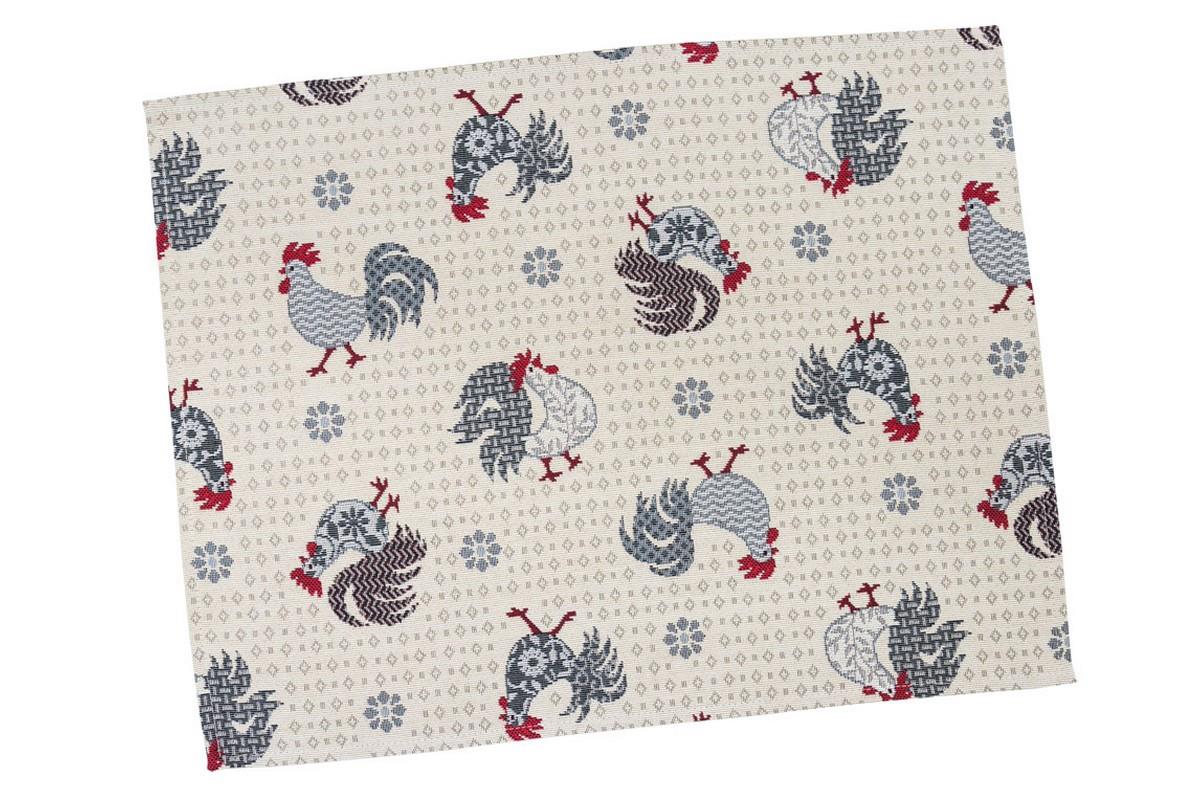 Салфетка-підкладка під тарілку гобеленова Limaso (EDEN465B-34) 34 х 44 см, фото №1