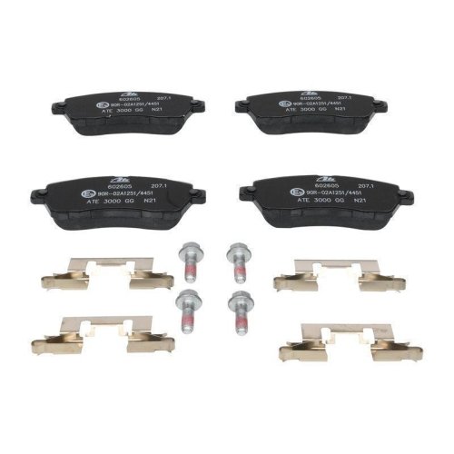 Комплект гальмівних колодок, дискове гальмо ATE 13.0460-2605.2 для FORD передня вісь, фото №2 Комплект гальмівних колодок, дискове гальмо ATE 13.0460-2605.2 для FORD передня вісь, фото №2