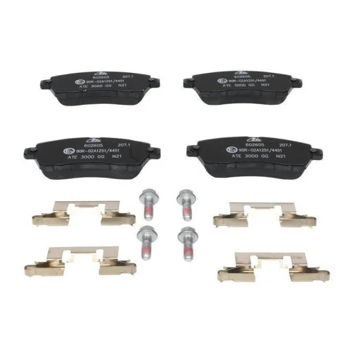 Комплект тормозных колодок, дисковый тормоз ATE 13.0460-2605.2 для FORD передняя ось, фото №2