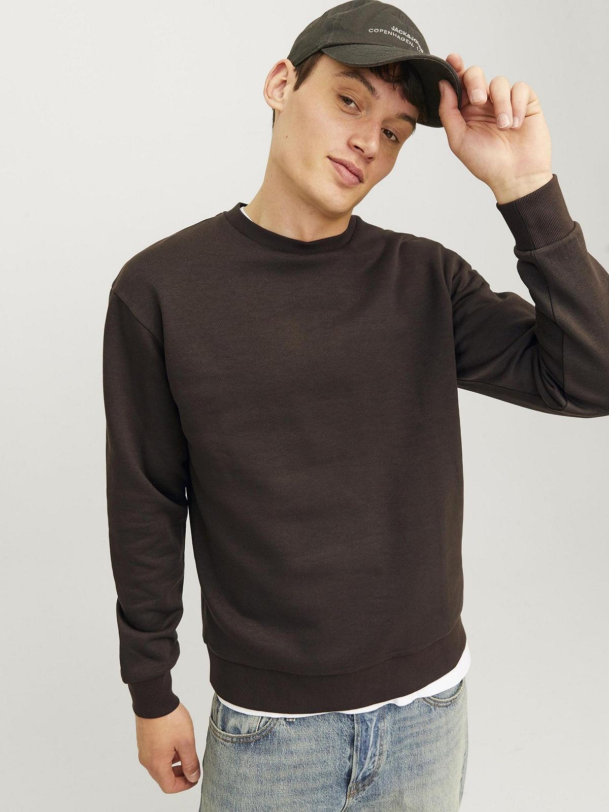 Толстовка JACK & JONES Однотонна, фото №7