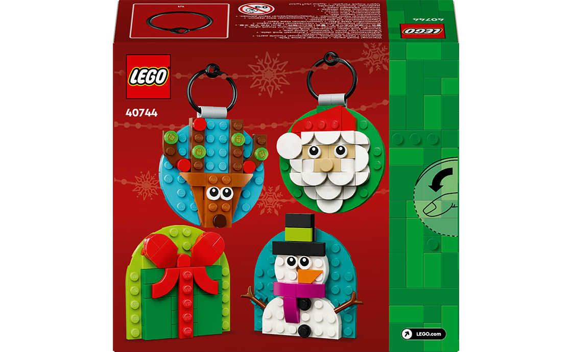 Конструктор Лего LEGO Seasonal Набор рождественских украшений (40744), фото №3
