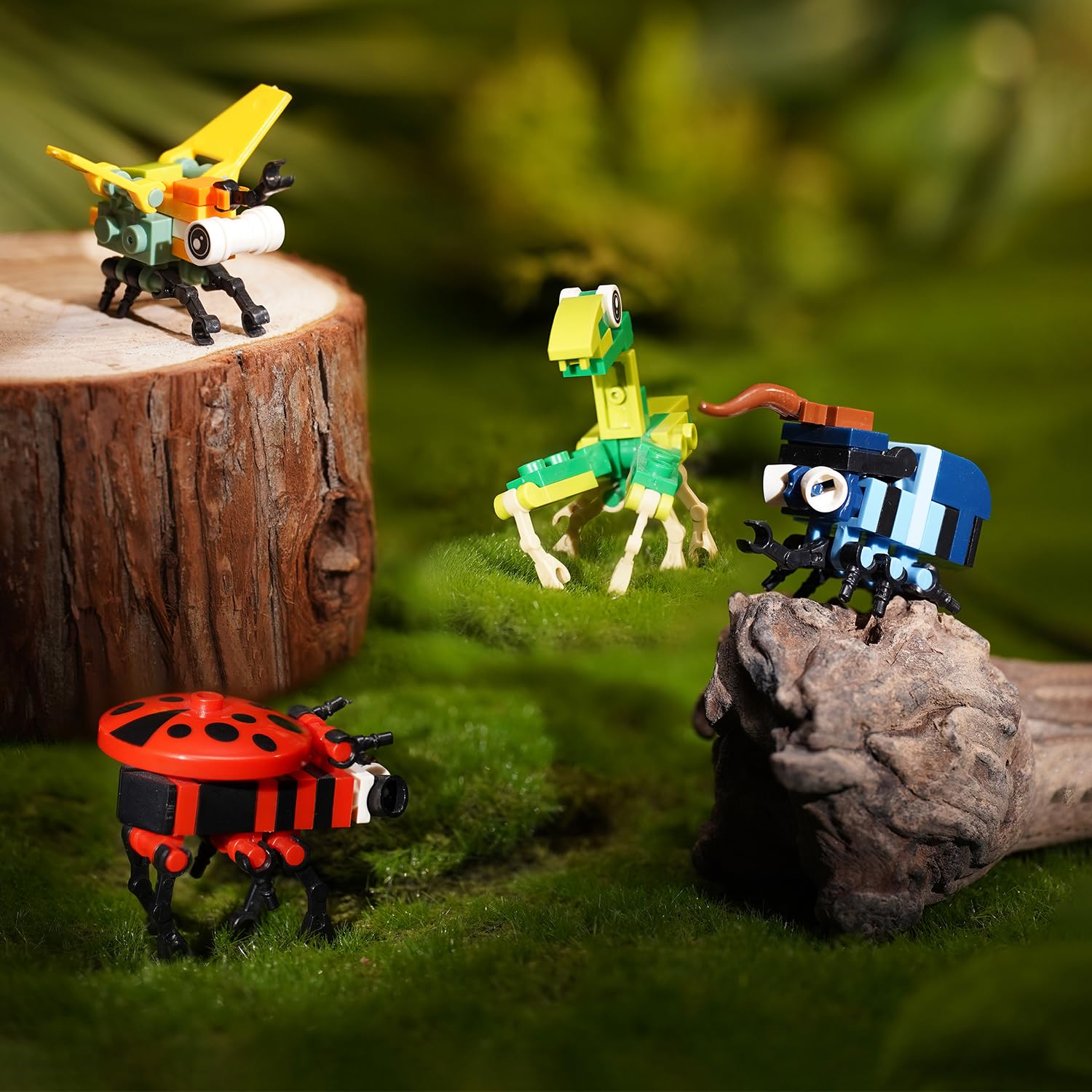 Игрушка MISINI Animal Insect Series Mini Clamping Building Blocks Technology MOC Advent Calendar 2024, фото №3
