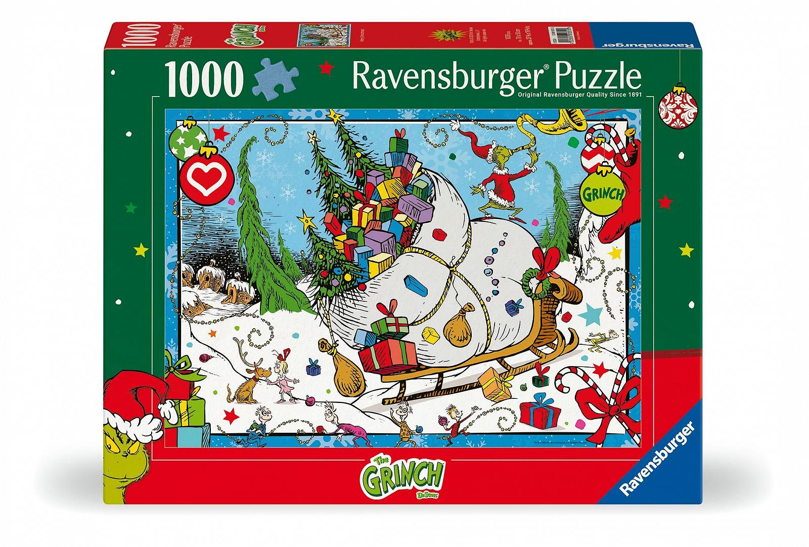 Пазл Ravensburger The Grinch 1000 елементів (12001351), фото №2