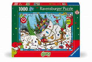 Пазл Ravensburger The Grinch 1000 элементов (12001351) synthetic.ua - Фото 1