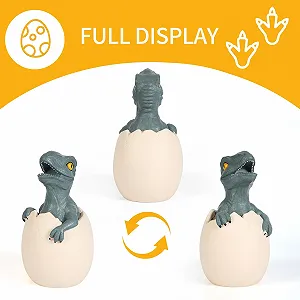 Скарбничка H&W Динозавр Дитинча велоцираптора Небитка synthetic.ua - Фото 1