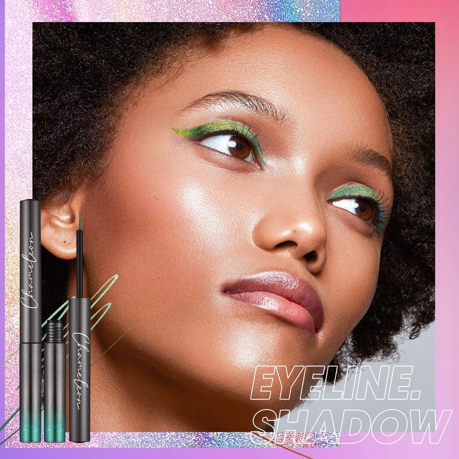 Подводка для глаз Bunt, набор из 6 жидких блестящих, фото №3