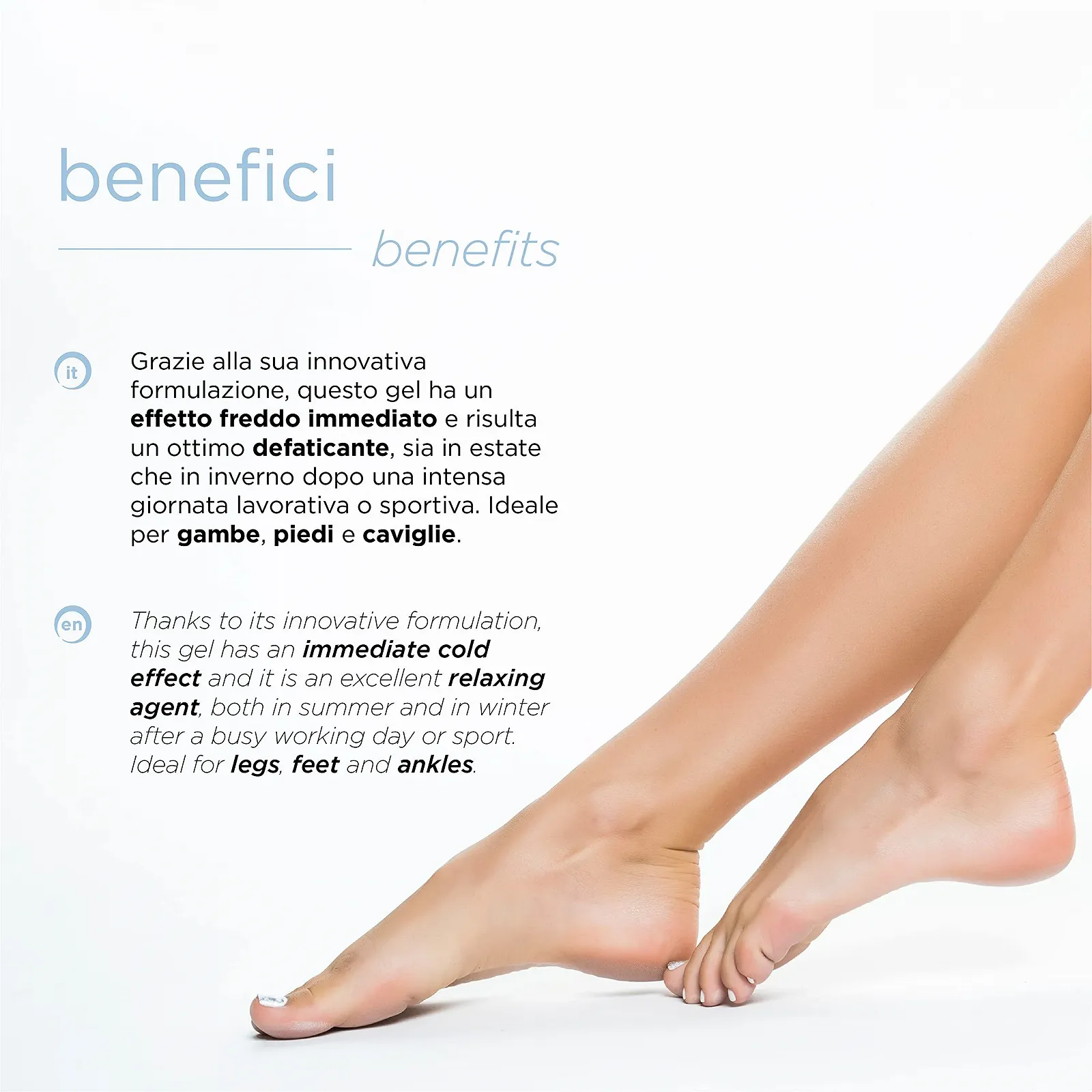 Крем для тела и ног Nuvo' 150 мл Освежающий с муцином улитки и охлаждающим эффектом, фото №3