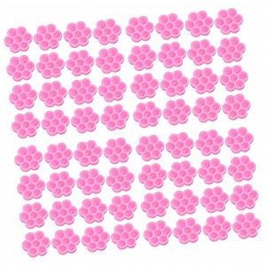 Набор Angoily 1200 цветочных держателей для клея для ресниц - Фото 1