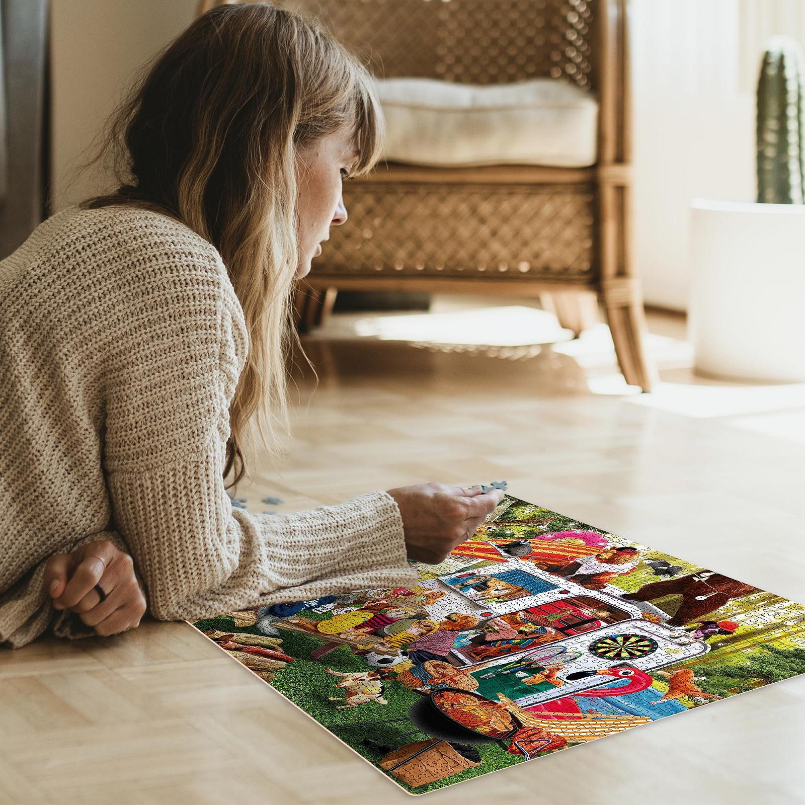 Пазл QUOKKA Funny Animal Motifs 1000 элементов 70 x 50 см, фото №7 Пазл QUOKKA Funny Animal Motifs 1000 элементов 70 x 50 см, фото №7