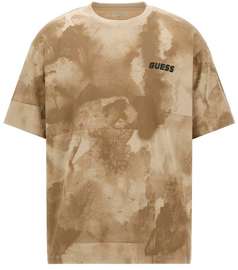 Мужская футболка GUESS Activewear / Коричневая варенка / Размер M, фото №1