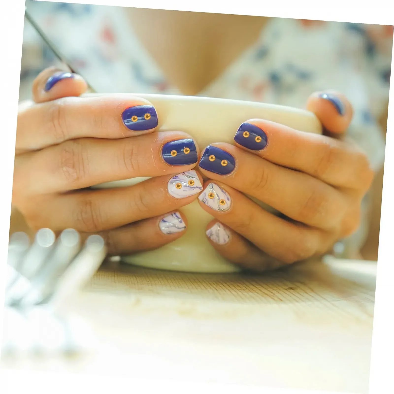 Стразы FRCOLOR Стекло для маникюра, 2 шт., фото №8