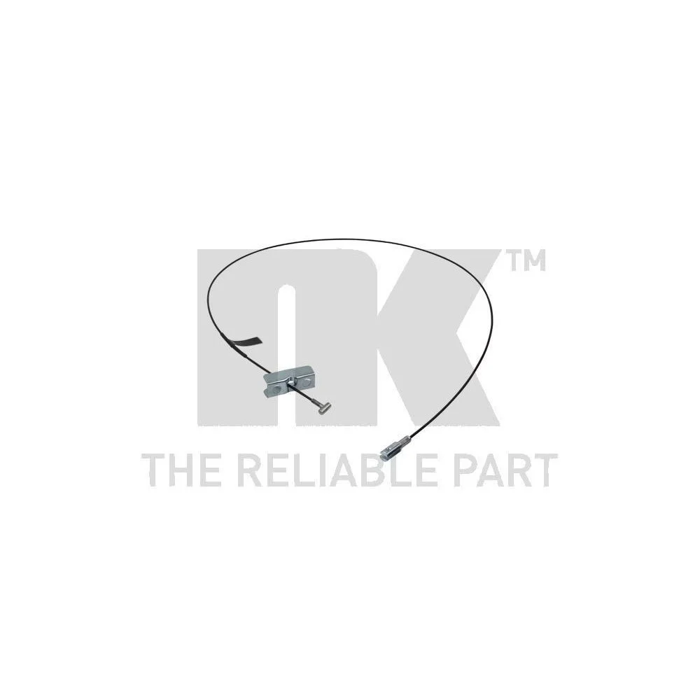 Трос стоянкового гальма NK 9036152 для OPEL RENAULT VAUXHALL центральний, фото №1