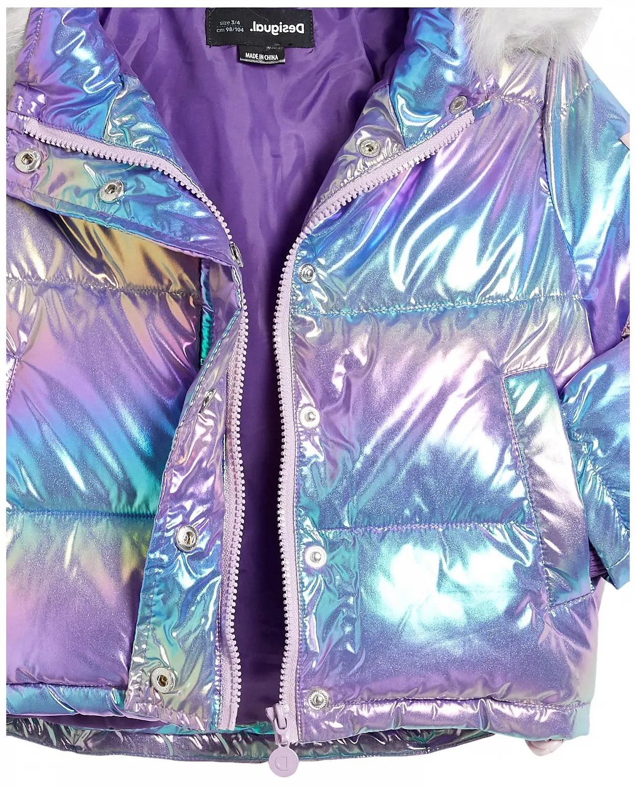 Куртка Desigual Chaq_Yang TSE для дівчаток, фото №6 Куртка Desigual Chaq_Yang TSE для дівчаток, фото №6