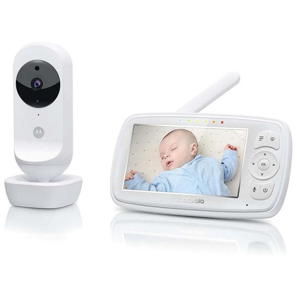Wi-Fi Відеоняня Motorola VM44 Connect 4.3" HD Нічне бачення Біла, фото №3 Wi-Fi Відеоняня Motorola VM44 Connect 4.3" HD Нічне бачення Біла, фото №3