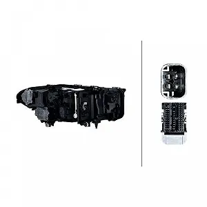 Фара HELLA 1EX 015 449-511 для BMW левая synthetic.ua - Фото 1