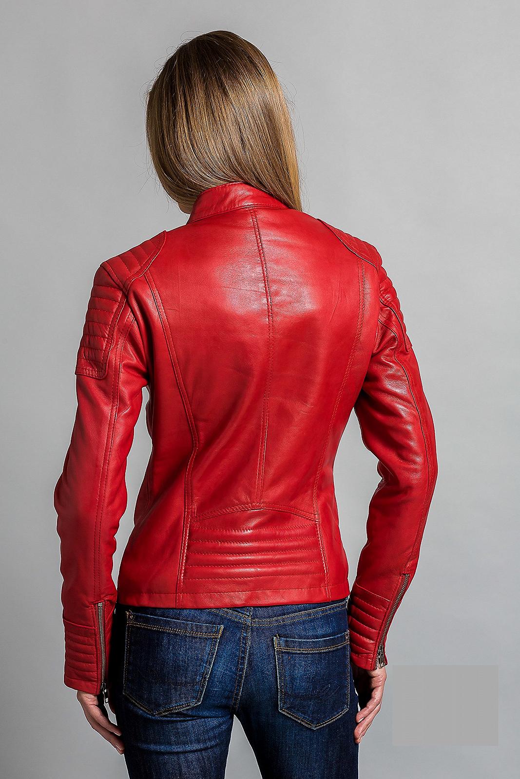 Шкіряна куртка Biker Urban Leather LB01, фото №4