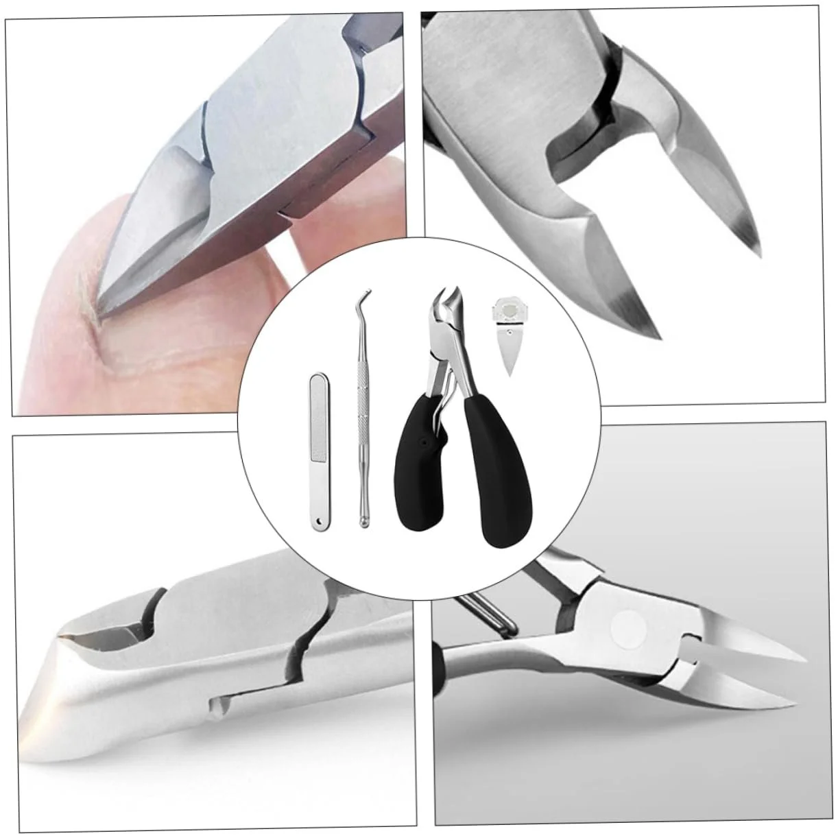 Инструменты для маникюра Healvian, нержавеющая сталь, фото №8