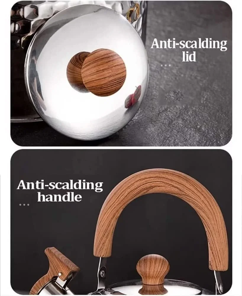 Чайник-свистунець з нержавіючої сталі, фото №6 Чайник-свистунець з нержавіючої сталі, фото №6