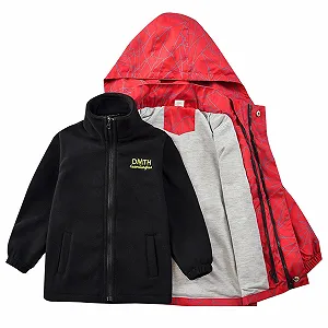 Куртка Softshell KQIVAM для хлопчиків Водонепроникна synthetic.ua - Фото 1