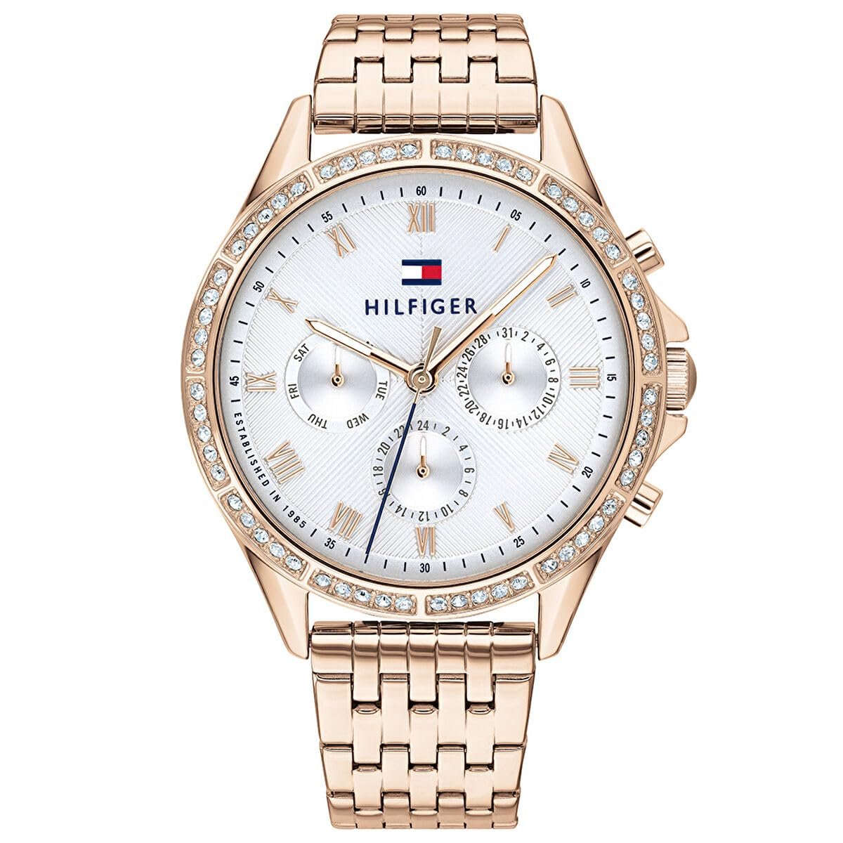 Жіночий годинник Tommy Hilfiger 1782143, аналоговий, кварцовий, нержавіюча сталь, рожеве золото, фото №1