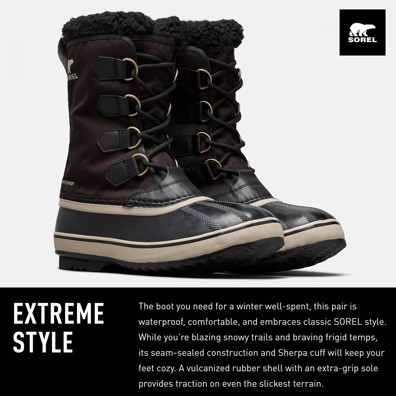 Чоловічі зимові чоботи Sorel 1964 Pac Nylon WP, фото №2