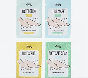 Набор для ухода за ногами Footsteps Cucumber Scent 4 шага synthetic.ua - Фото 1