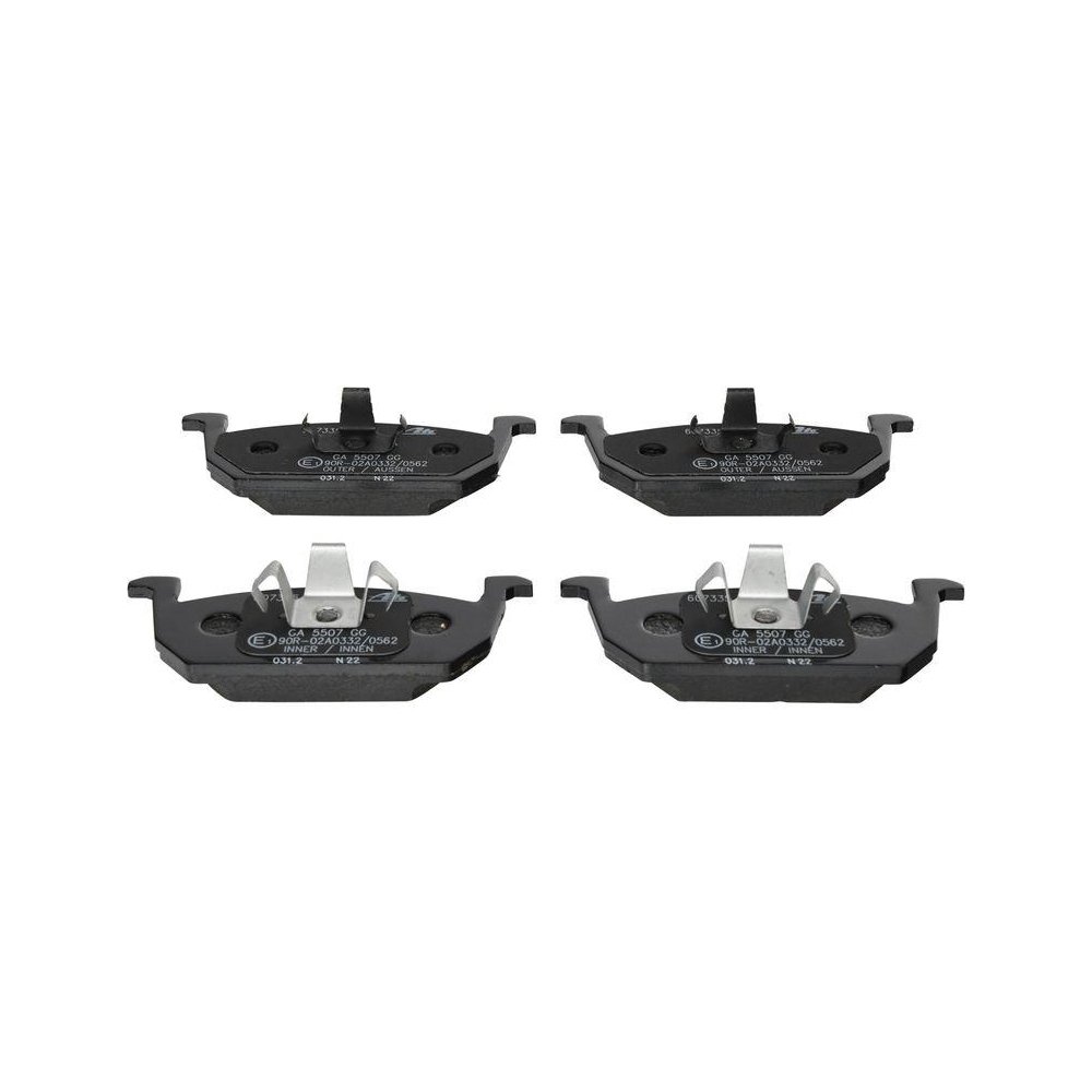 Гальмівний диск ATE 24.0124-0263.1 для SEAT VAG, передня вісь, фото №3