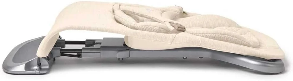 Детский шезлонг Ergobaby 3-в-1 Evolve Bouncer с рождения до малышей качели с вкладышем для новорожденных Кремовой, фото №3