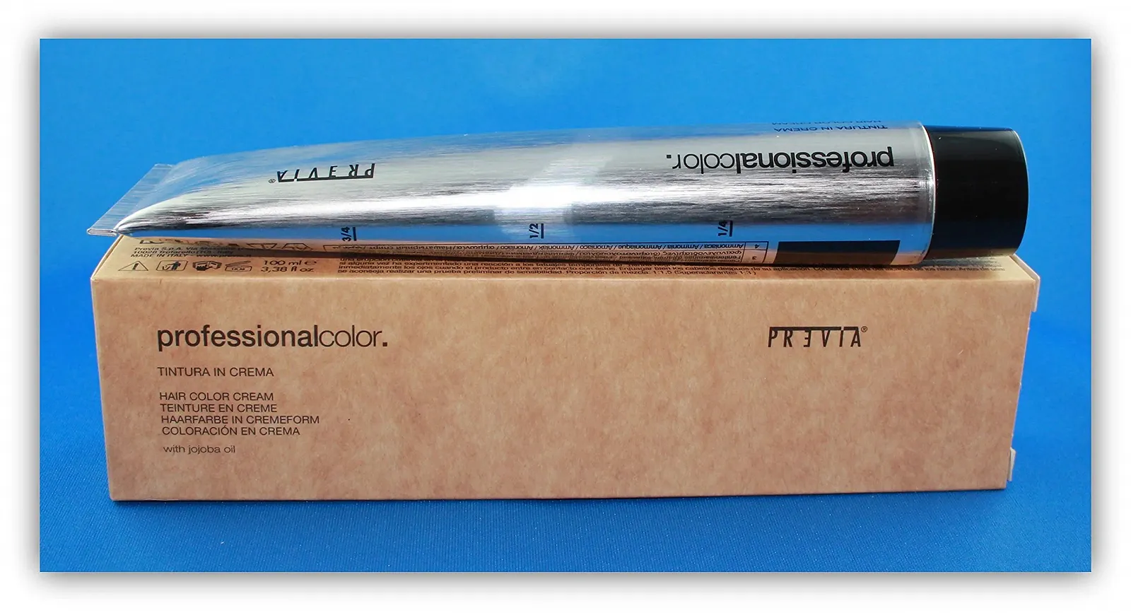 Крем-фарба для волосся PREVIA Professionalcolor Permanent Colour Cream K6 Ruby 100мл, фото №2 Крем-фарба для волосся PREVIA Professionalcolor Permanent Colour Cream K6 Ruby 100мл, фото №2