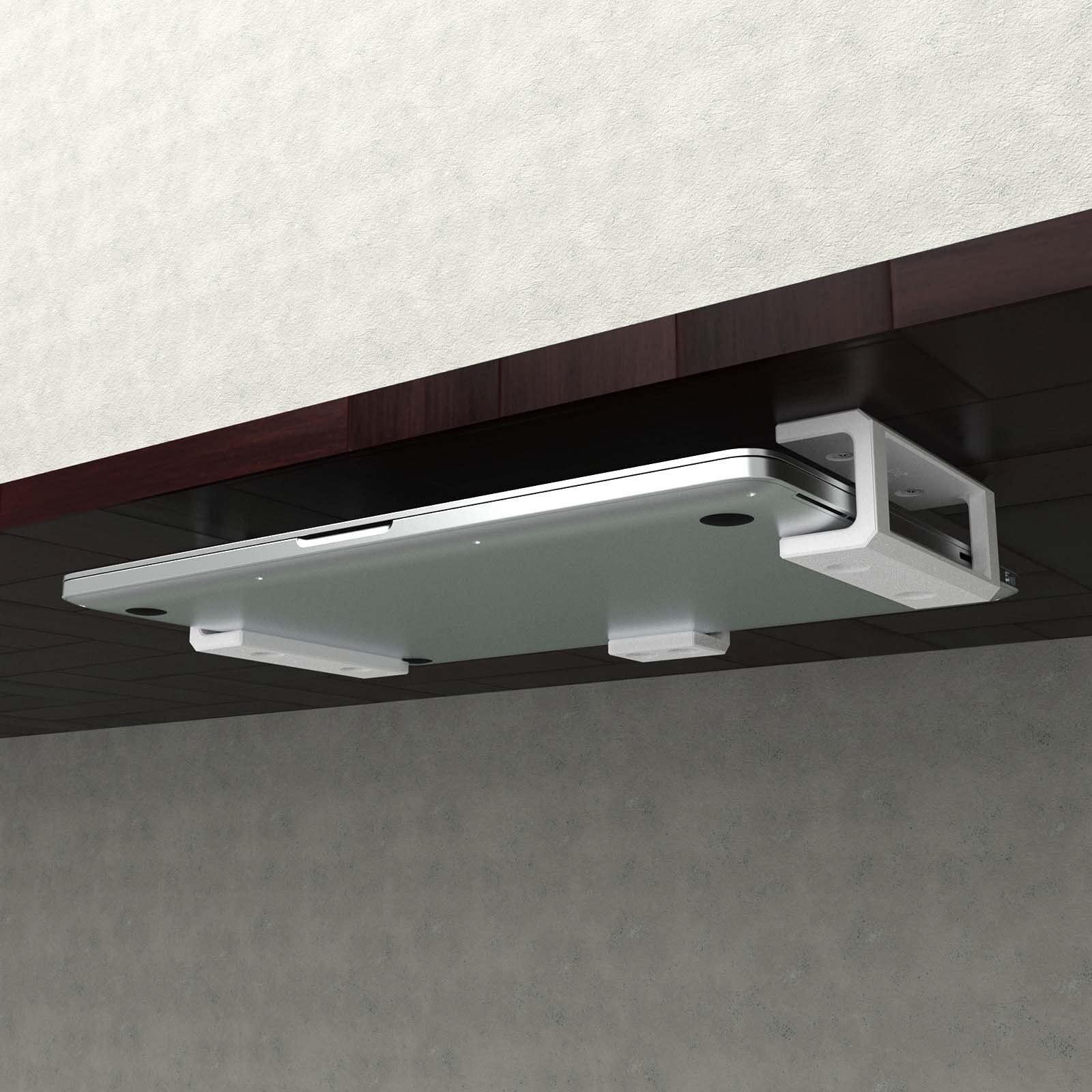 Кронштейн для ноутбука Mobilefox Подстольный Держатель для ноутбука MacBook 0-35 мм Белый, фото №6