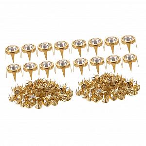 Кристаллы для ногтей 200 шт., стразы, декоративные заклепки для одежды, сумок и обуви - Фото 1