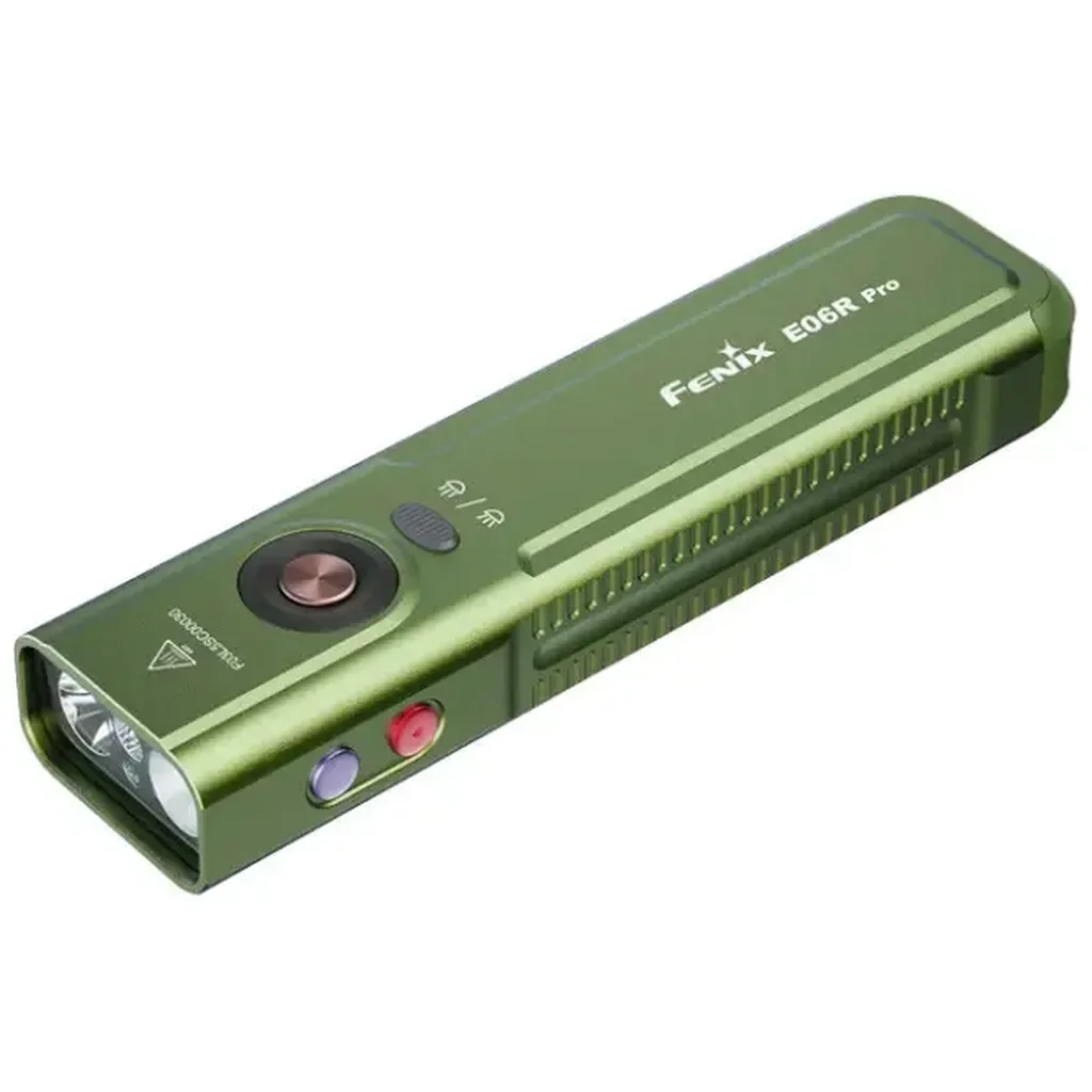 Фонарь Fenix E06R PRO, зелений (E06RPROG), фото №1 Фонарь Fenix E06R PRO, зелений (E06RPROG), фото №1