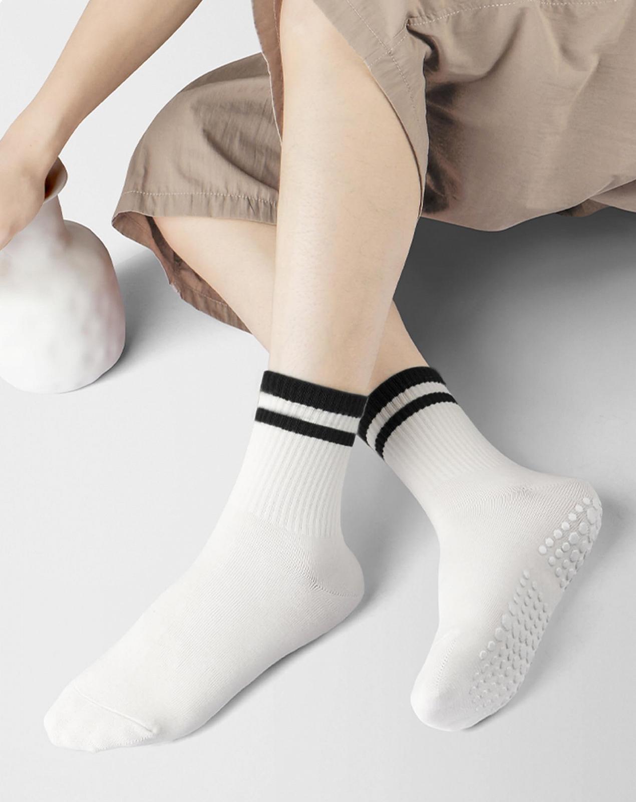 Носки для пилатеса Yawlsow, 3 пары, фото №5