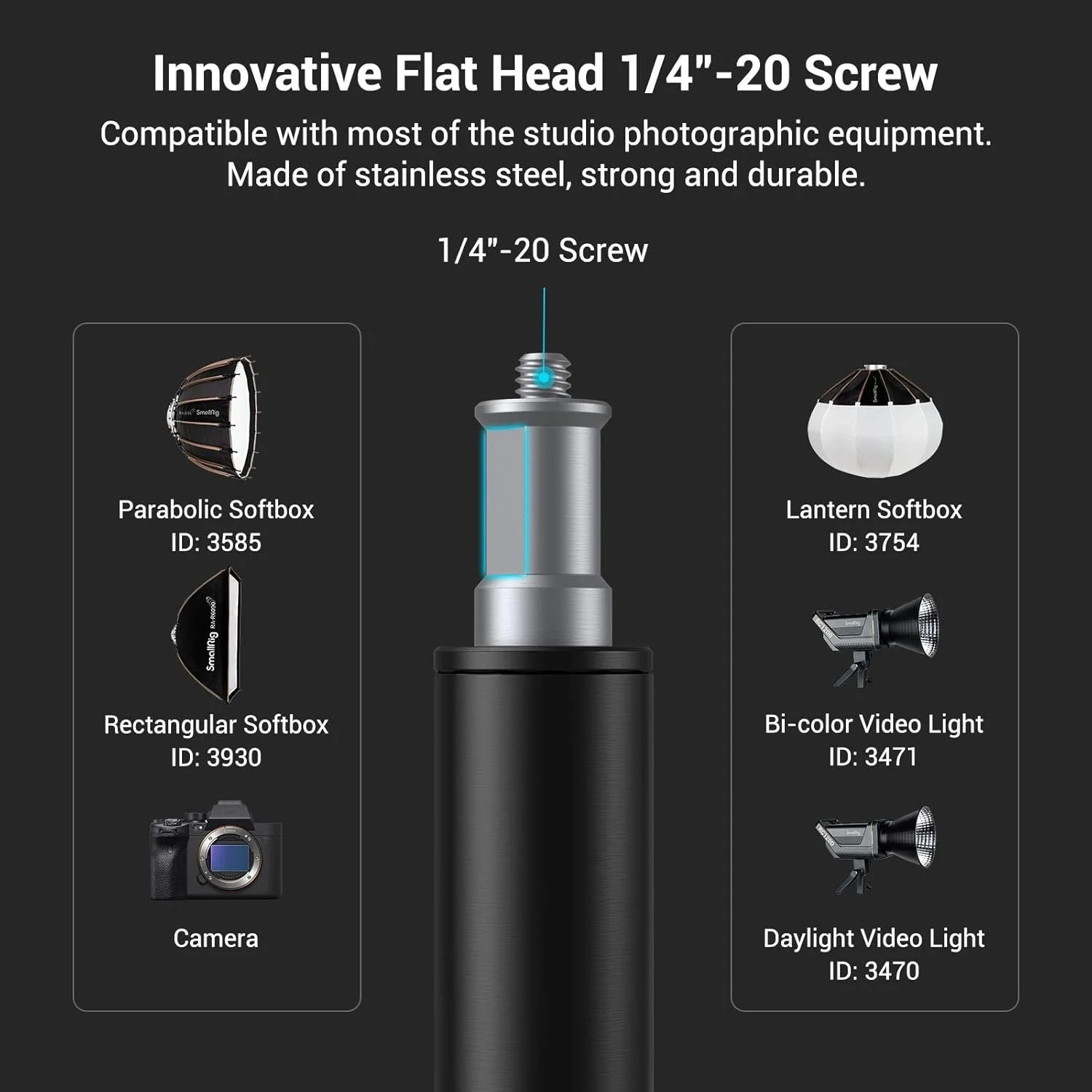 Штатив SmallRig 94-280 см, фото №2 Штатив SmallRig 94-280 см, фото №2