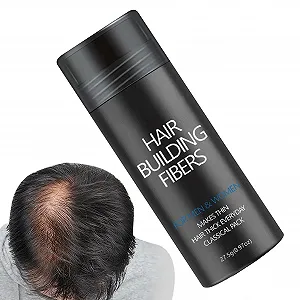 Волокна для восстановления волос Nhujevkom - Заполнитель для волос | Средство для маскировки лысины для женщин и мужчин для видеозвонков, деловых встреч и вечерних мероприятий - Фото 1