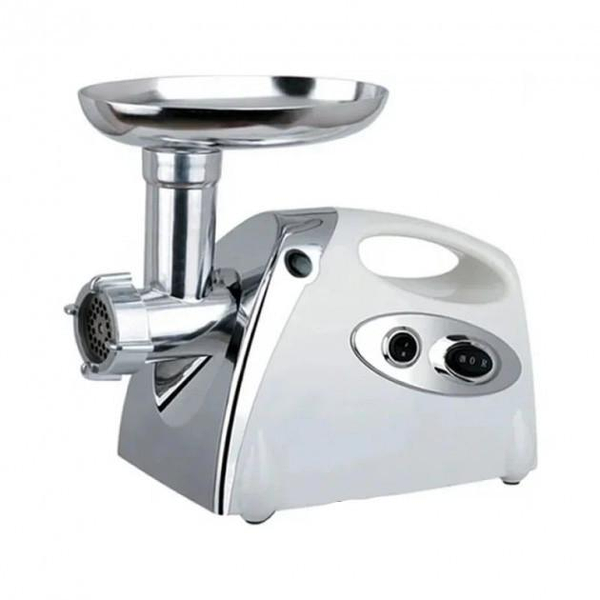 Электромясорубка с томатной соковыжималкой Rainberg RB-675 3800 Вт Белая, фото №1 Электромясорубка с томатной соковыжималкой Rainberg RB-675 3800 Вт Белая, фото №1