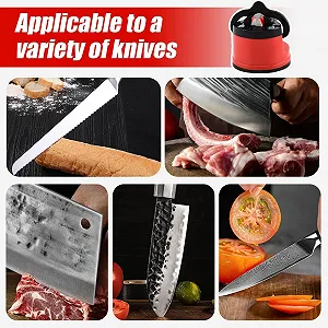 Точилка для ножів HJZZQH Кишенькова Портативна для кухні та саду synthetic.ua - Фото 1