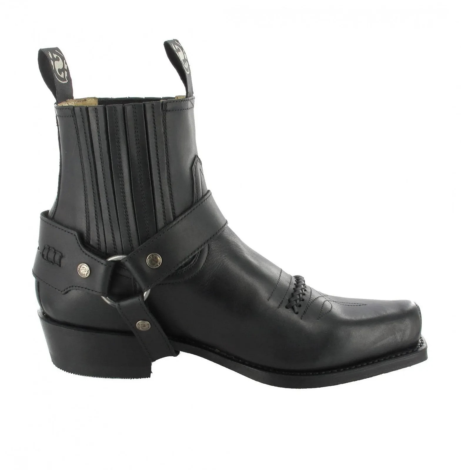 Ботинки Sendra Boots Biker Унисекс 6445 Кожаные, фото №3