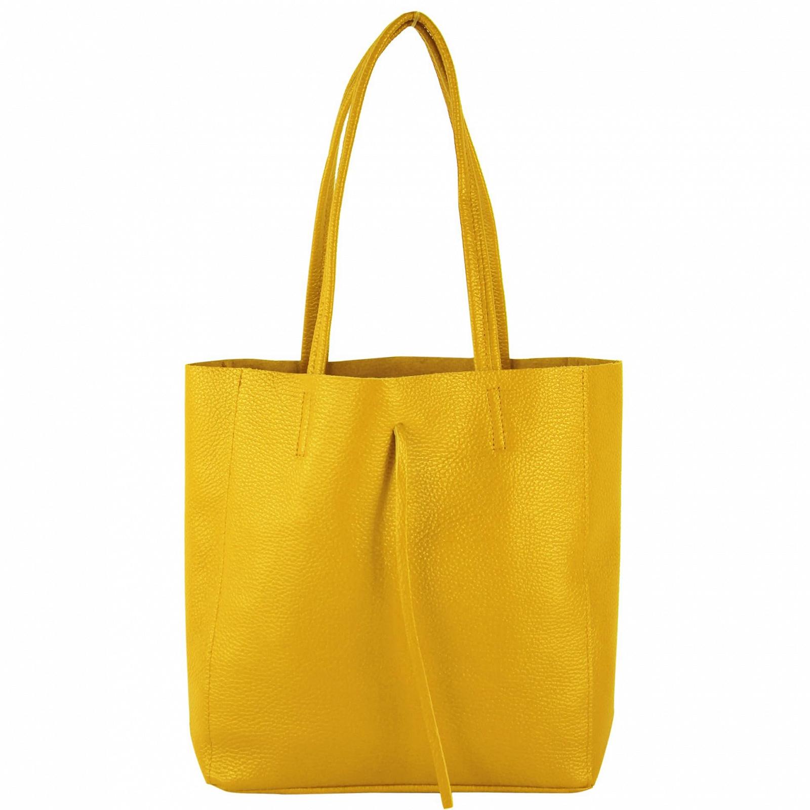 Сумка з короткими ручками modamoda de T253 з італійської шкіри з внутрішньою кишенею, фото №1