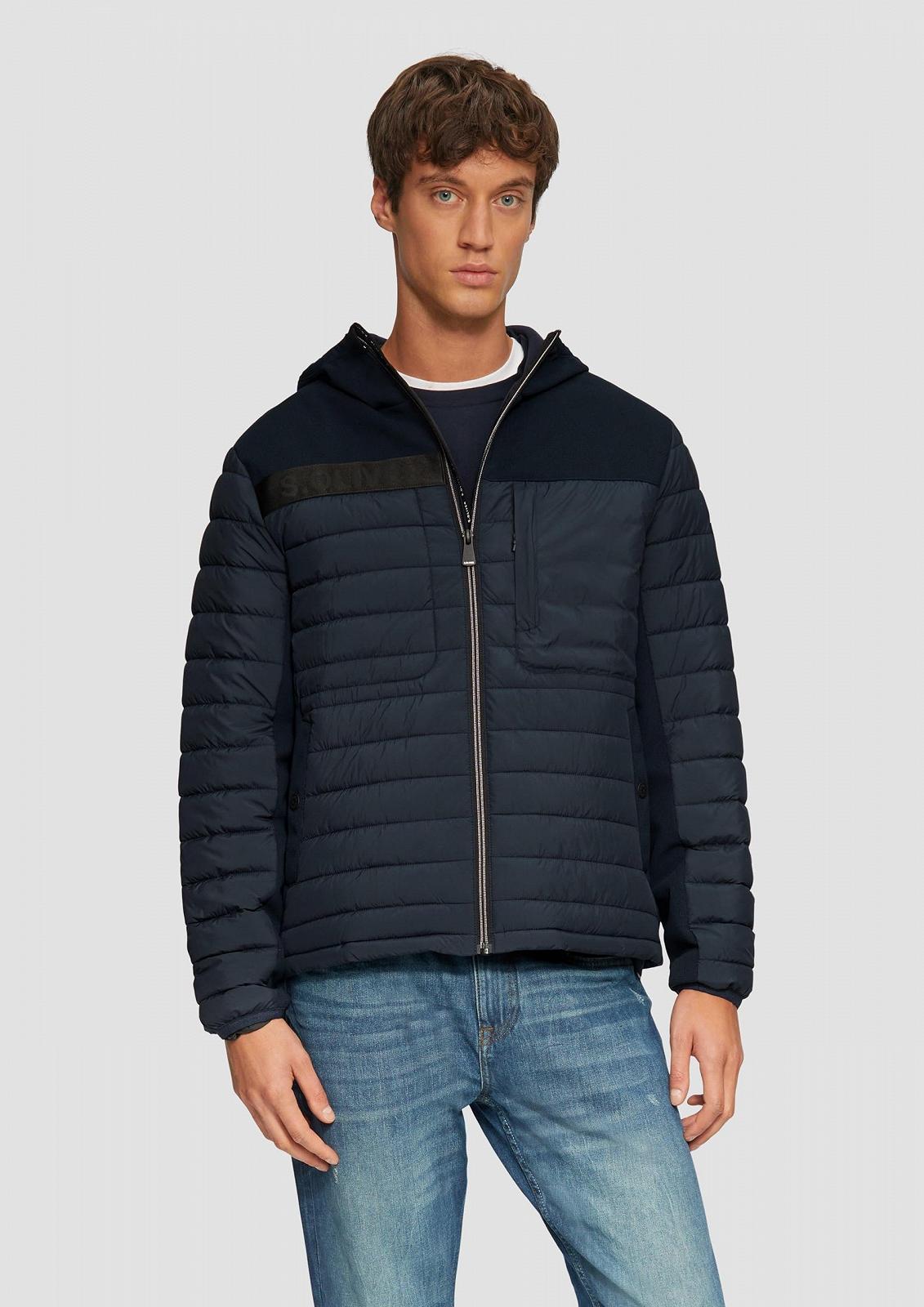 Куртка стеганая s.Oliver с капюшоном, фото №5