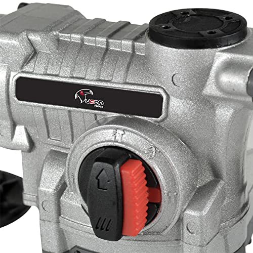 Перфоратор Rexxer Professional Hammer Drill Set 1050 Вт 800 об/мин Диаметр сверления 26 мм 3.5 Дж с кейсом, SDS-сверла и аксессуары, фото №3