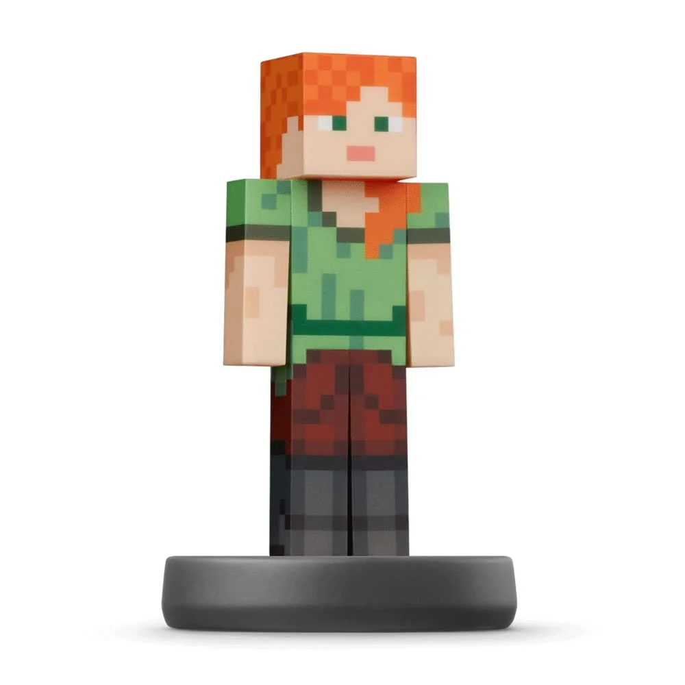 Фигурки Nintendo AMIIBO Super Smash Bros. Collection Steve/Alex (Minecraft) - No. 89 Double Pack, фото №3