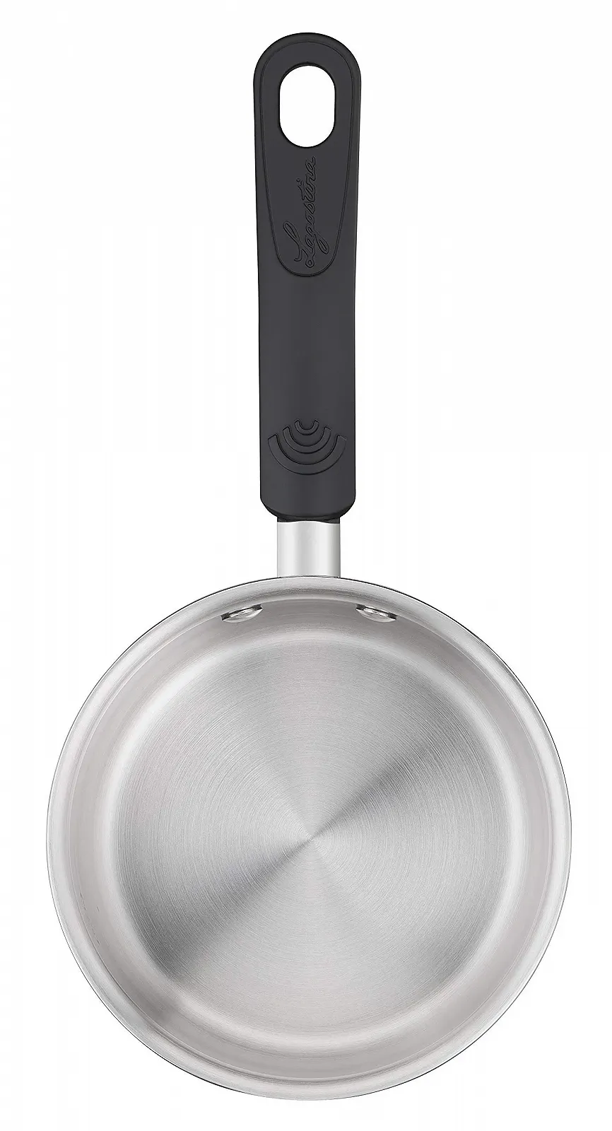 Ківш Lagostina Pratica 14 см з довгою ручкою для індукції нержавіюча сталь сіра, фото №2