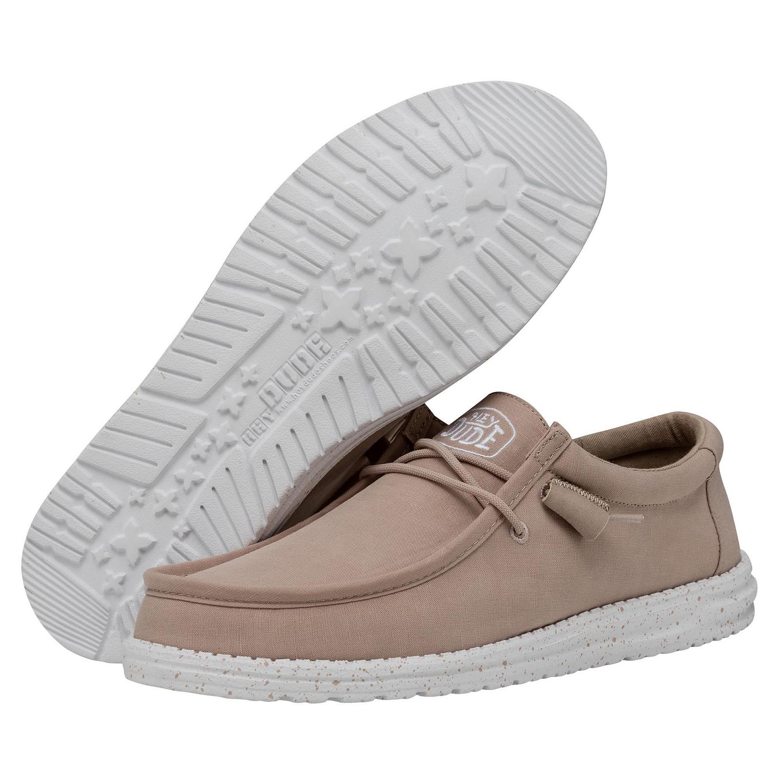 Туфли HEYDUDE Wally Slub Canvas Moc Toe для мужчин, фото №3