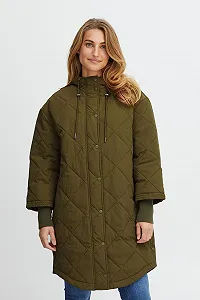 Жіноче стьобане зимове пальто fransa FRVEGA synthetic.ua - Фото 1