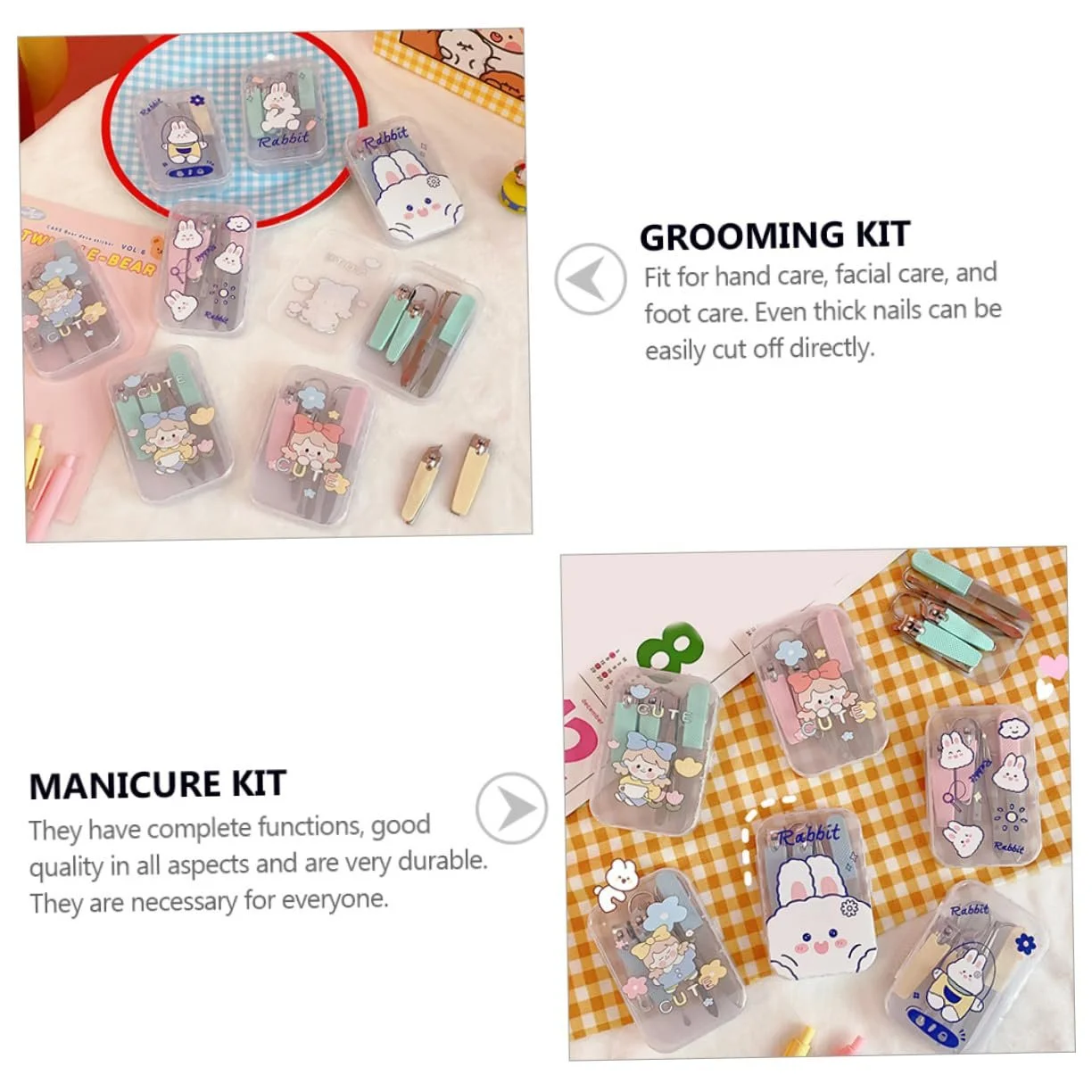 Набор для маникюра CALLARON с кусачками для ногтей для педикюра, для путешествий и дома, фото №4 Набор для маникюра CALLARON с кусачками для ногтей для педикюра, для путешествий и дома, фото №4