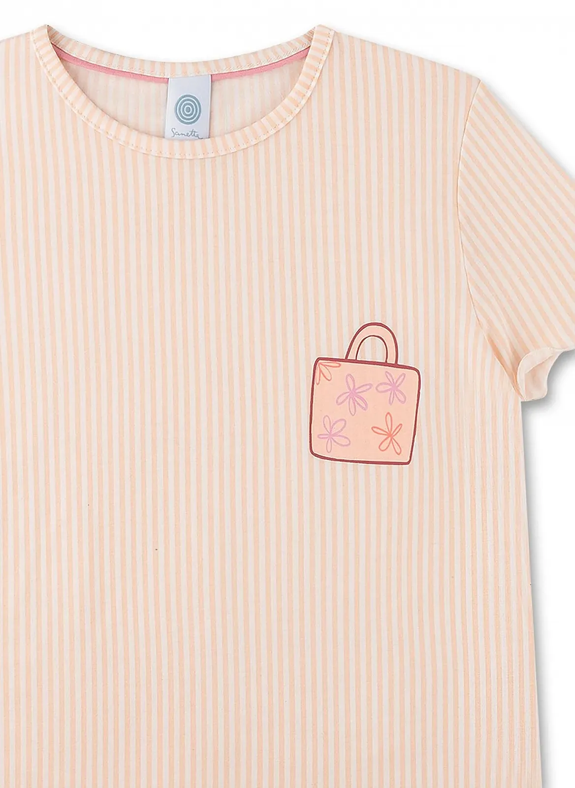 Піжама Sanetta для дівчаток Коротка Рожевий, фото №3 Піжама Sanetta для дівчаток Коротка Рожевий, фото №3