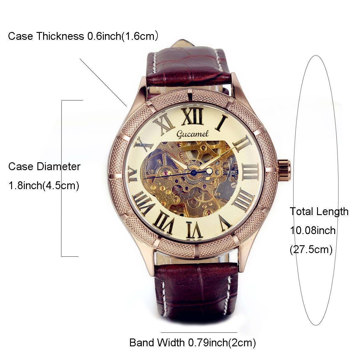 Годинник Lancardo LCD100009 з ремінцем зі шкіри, фото №2