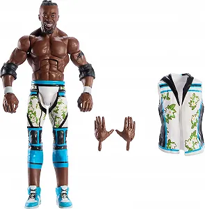Колекційна фігурка Mattel WWE Elite Series #113 JCH89 Kofi Kingston 15 см з аксесуарами - Фото 1